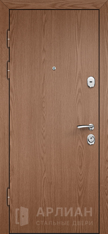 Фото №2 «Входная металлическая коричневая дверь с ламинатом №82»